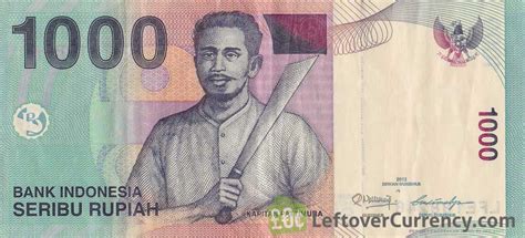 1000 indonesian rupiah to gbp